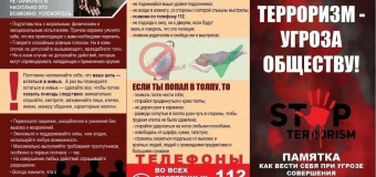 Терроризм-угроза обществу
